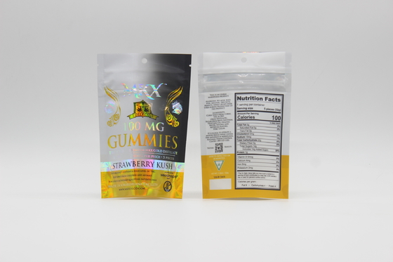 خرید 1g 3.5g 7g کیسه های علف های مایلار ضد بوی ضخامت سفارشی online manufacture