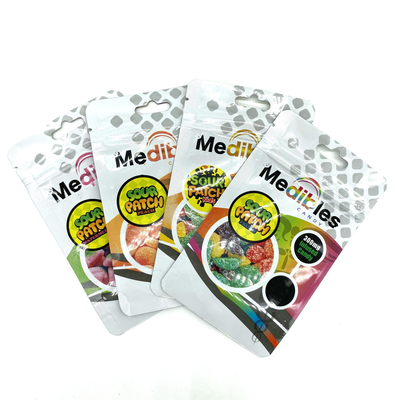 خرید 300 میلی گرم کیسه ی مهر و موم سه طرفه کیسه های پلاستیکی با سوراخ دستکش online manufacture