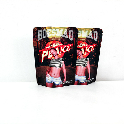 خرید 3.5g 14g Mylar کیسه پلاستیکی لایه دار ضد بچه online manufacture