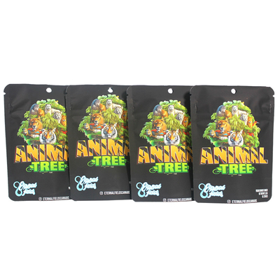 خرید نرم لمس ماتی ایستاده کیسه مایلار زیپ گرم مهر و موم شده 3.5g online manufacture