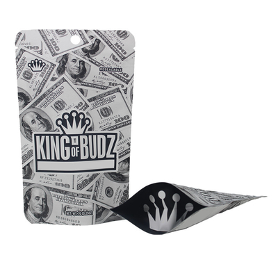 خرید 3.5g 7g Zipper Mylar Bags Soft Touch Smell Proof Child Resistant برای بسته بندی کوکی ها online manufacture