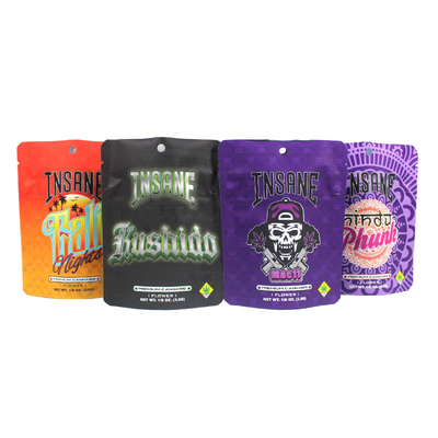 خرید 3.5 گرمی کیسه مایلار ضد بوی پلاستیکی نرم لمس مواد غذایی بسته بندی Doypack online manufacture