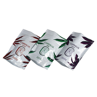 خرید بسته بندی شده 3g 7g 14g 28g Mylar Zip Lock Bags Stand Up برای بسته بندی گل های خوردنی online manufacture