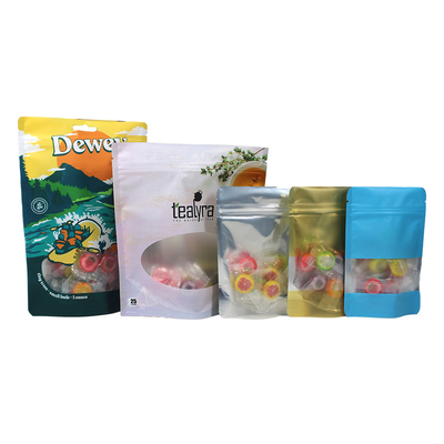 خرید پلاستیک پنجره شفاف ایستاده کیسه سفارشی برای بسته بندی طعمه ماهیگیری online manufacture