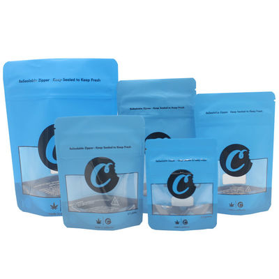 خرید OEM کوله پاک کننده بدن مات Mylar ziplockk 3.5g کوله های بسته بندی online manufacture