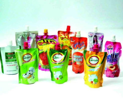 خرید حفاظتی Doypack کیسه مایع اسپوت 350 میلی لیتر کیسه های نوشیدنی با اسپوت online manufacture
