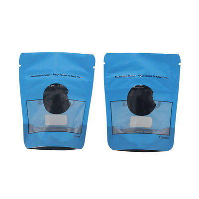 خرید کیسه ی ایستاده ی پلاستیکی 100 گرمی 3OZ کیسه های غذایی قابل بازخواب شدن عرض 4.75 اینچ online manufacture