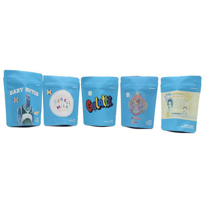 خرید LDPE Mylar Ziplockk کیف های بلند بلند آبی با زپ قابل باز کردن online manufacture