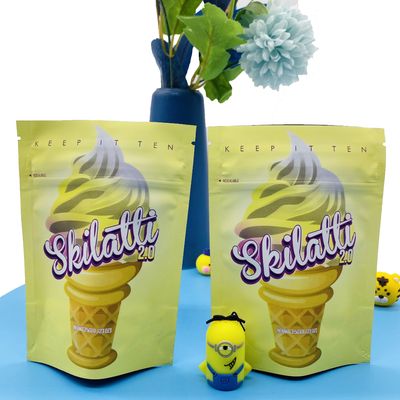 خرید سی آر زیپر 3.5 گرمی آلومینیوم هولوگرافیک زیپ لاک کیسه های ضد بوی online manufacture