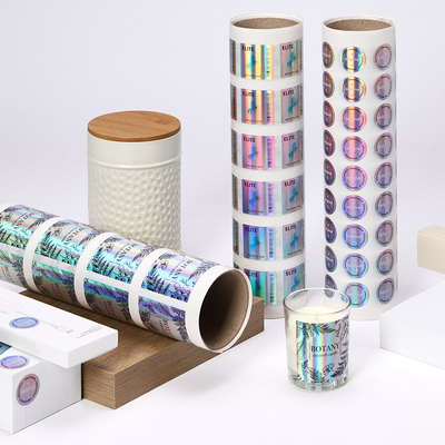 جوهر UV Security Holographic Hologram Stickers چاپ جوهر