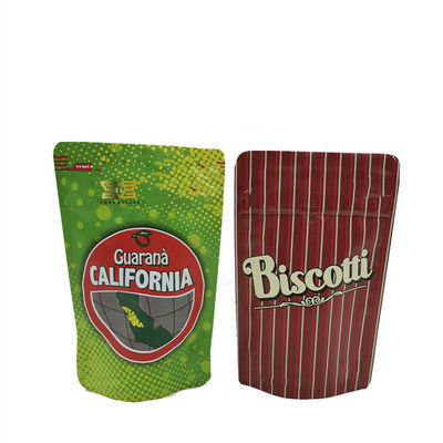 ضد بچه نرم لمس Mylar کیسه گراف چاپ مهر گرما کیسه ورق آلومینیومی