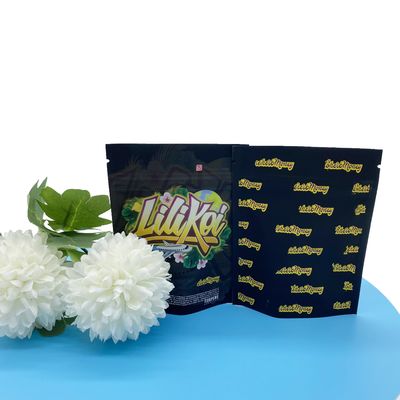 VMPET CR Zipper Soft Touch Mylar Bag 3.5g برای گل های علف ها