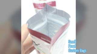 کیسه های ضد بو کیسه های ایستاده چاپ شده سفارشی